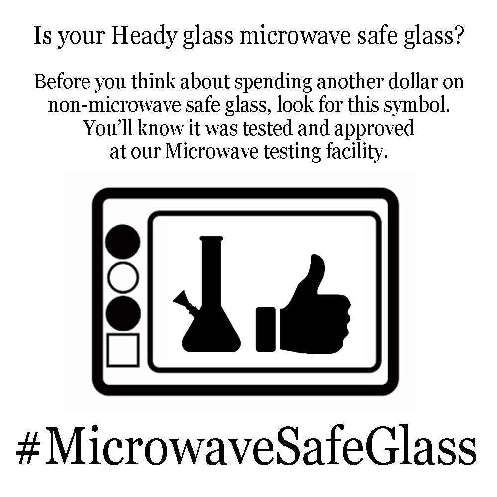 Microwave Safe Glass stickers